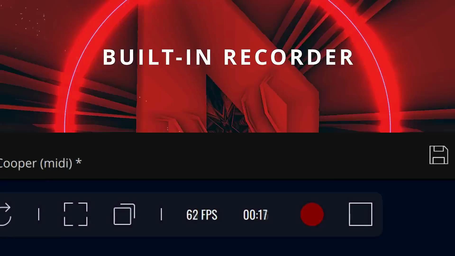 VS Built-In Recorder